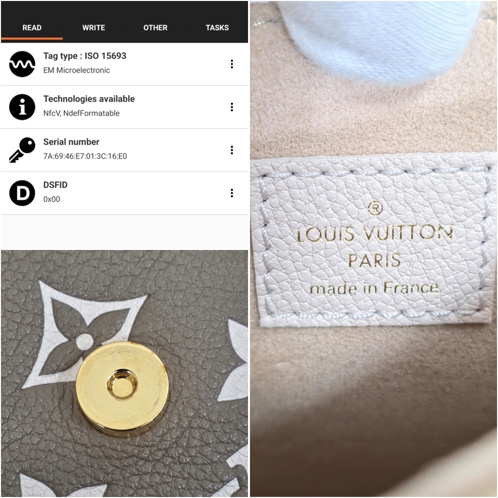 Louis Vuitton Tiny Backpack Spring in the City Empreinte M81351 Crossbody Bag - Picture 16 of 16
